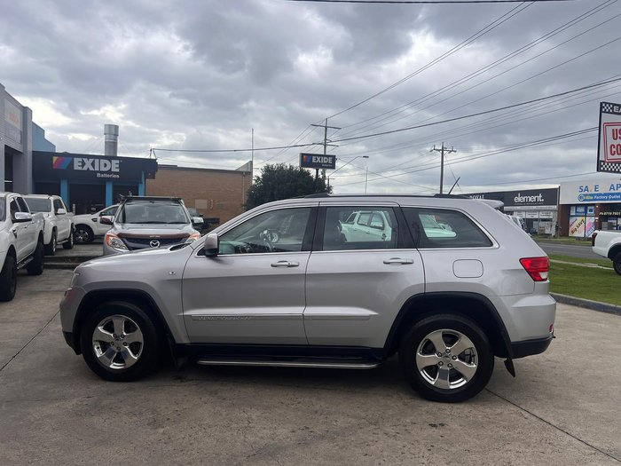 2013 Jeep Grand Cherokee Laredo WK MY13 4X4 Constant Bright Silver