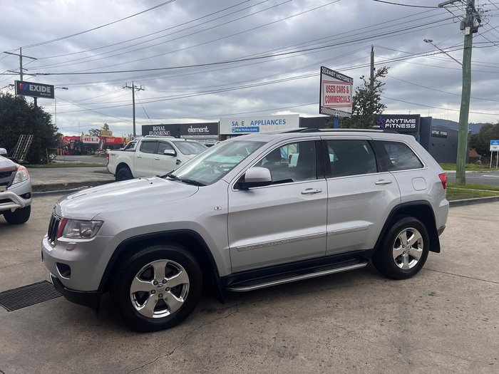 2013 Jeep Grand Cherokee Laredo WK MY13 4X4 Constant Bright Silver