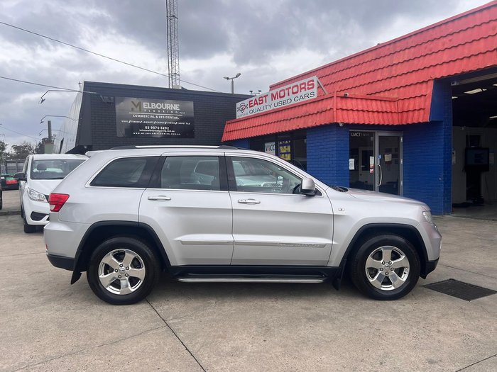 2013 Jeep Grand Cherokee Laredo WK MY13 4X4 Constant Bright Silver