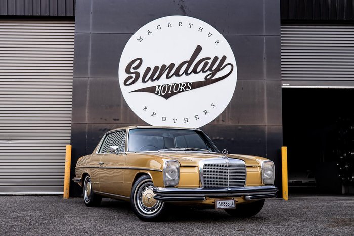 1973 Mercedes-Benz 280CE W114 Gold