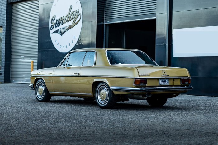 1973 Mercedes-Benz 280CE W114 Gold
