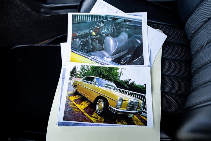 1973 Mercedes-Benz 280CE W114 Gold