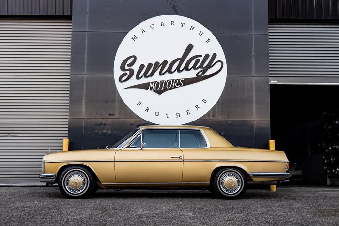 1973 Mercedes-Benz 280CE W114 Gold