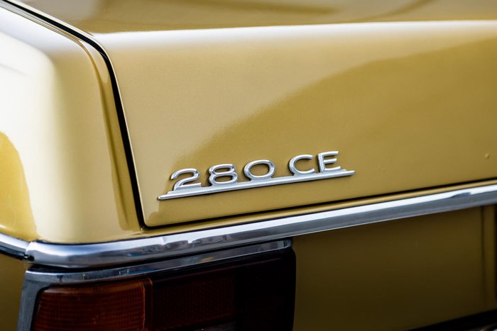 1973 Mercedes-Benz 280CE W114 Gold