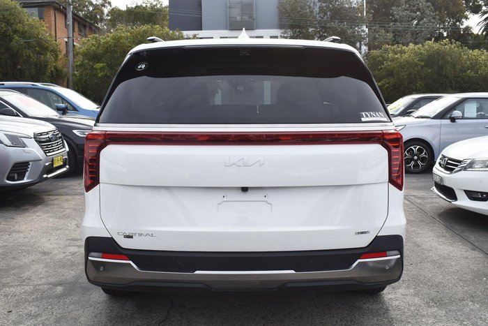 2024 Kia Carnival GT-Line HEV KA4 PE MY25 Snow White Pearl