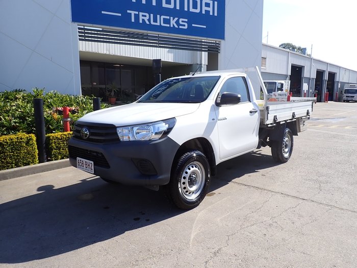 2021 TOYOTA HILUX WORKMATE WHITE