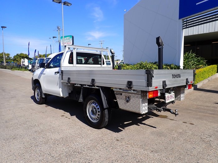 2021 TOYOTA HILUX WORKMATE WHITE