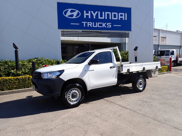 2021 TOYOTA HILUX WORKMATE WHITE