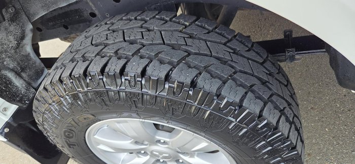 2014 Mitsubishi Triton GLX MN MY15 4X4 Dual Range White