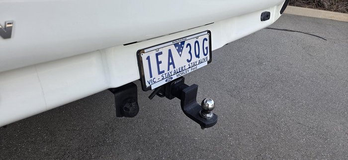 2014 Mitsubishi Triton GLX MN MY15 4X4 Dual Range White