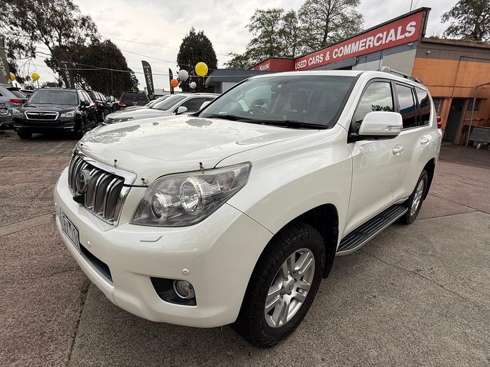 2012 Toyota Landcruiser Prado Kakadu KDJ150R 4X4 Constant Crystal Pearl