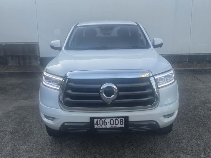 2021 GWM Ute Cannon NPW 4X4 Dual Range Pearl White