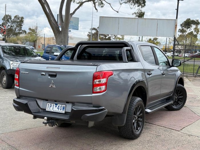 2018 Mitsubishi Triton Blackline MQ MY18 4X4 Dual Range Titanium