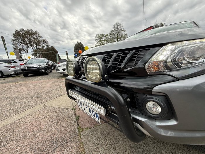 2018 Mitsubishi Triton Blackline MQ MY18 4X4 Dual Range Titanium