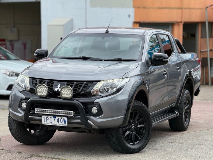 2018 Mitsubishi Triton Blackline MQ MY18 4X4 Dual Range Titanium