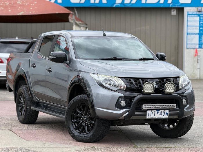 2018 Mitsubishi Triton Blackline MQ MY18 4X4 Dual Range Titanium