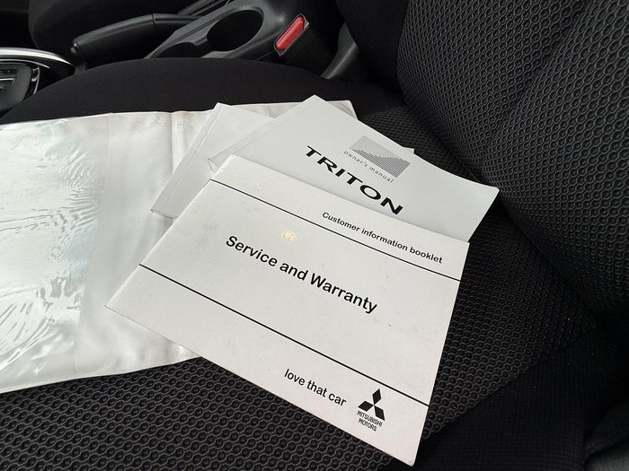 2018 Mitsubishi Triton Blackline MQ MY18 4X4 Dual Range Titanium