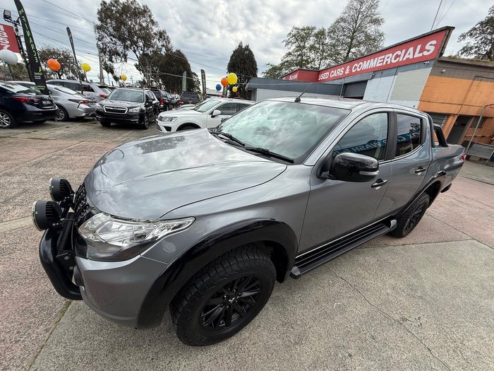 2018 Mitsubishi Triton Blackline MQ MY18 4X4 Dual Range Titanium