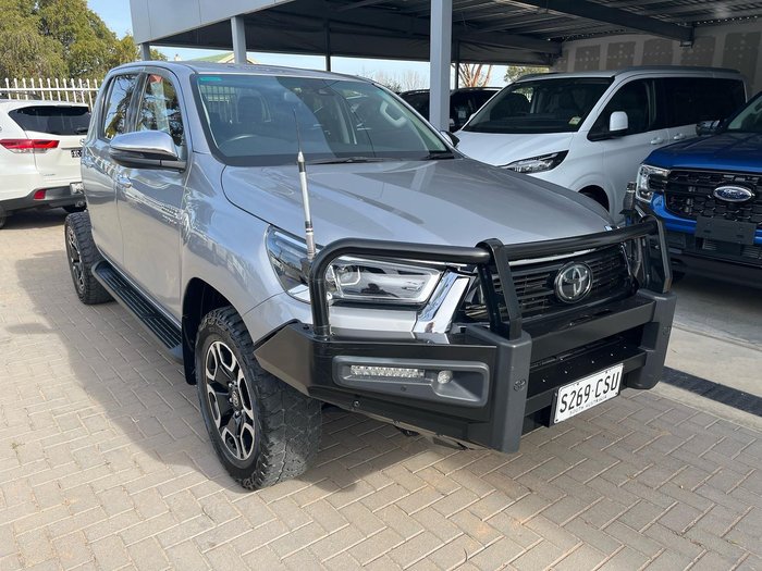2022 Toyota Hilux SR5 GUN126R 4X4 Dual Range Silver Sky