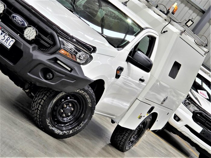 2022 Ford Ranger XL PX MkIII MY21.75 4X4 Dual Range Arctic White