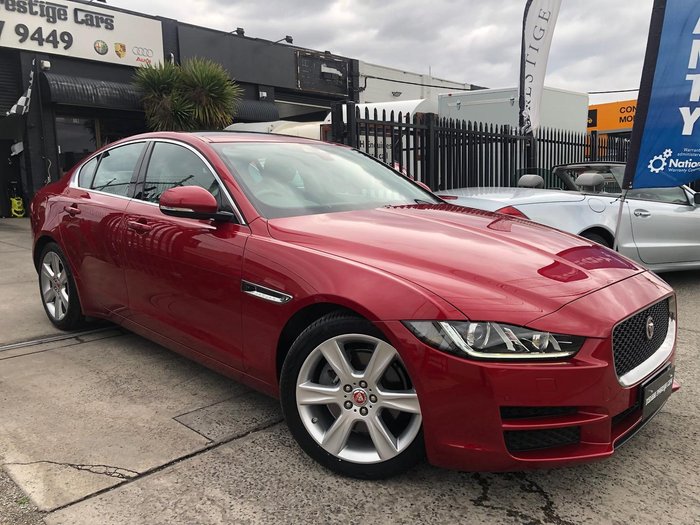 2016 Jaguar XE 20d Prestige X760 MY17 Italian Racing Red