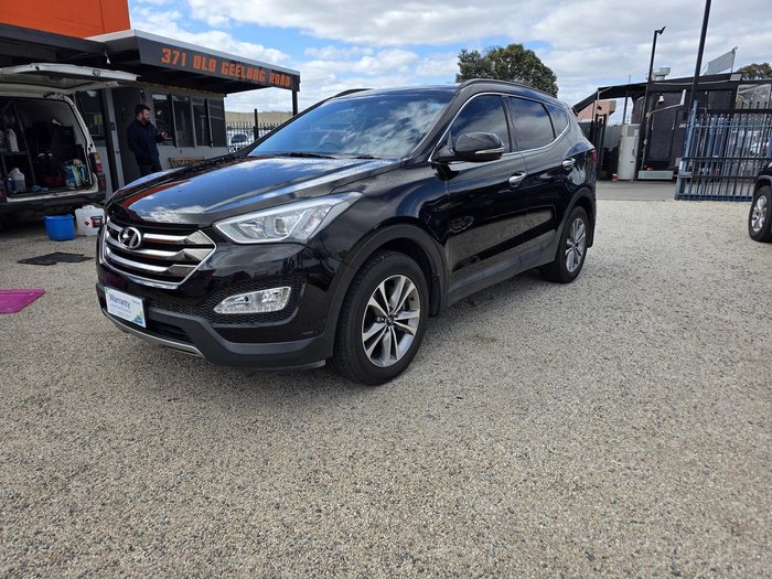 2014 Hyundai Santa Fe Elite DM2 MY15 4X4 On Demand Phantom Black