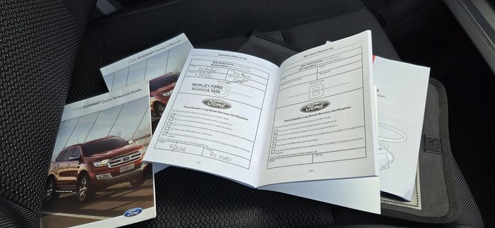 2017 Ford Everest Trend UA 4X4 Dual Range Aluminium
