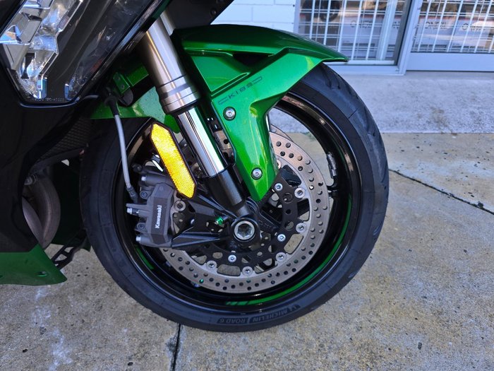 2018 Kawasaki H2 SX SE Green