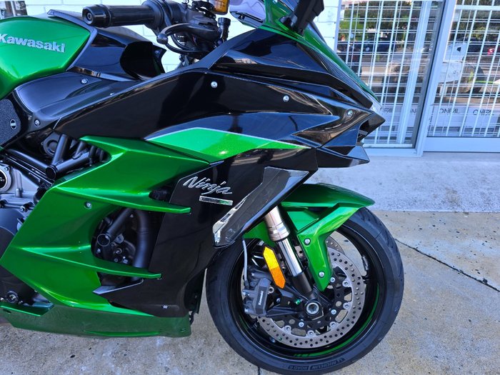 2018 Kawasaki H2 SX SE Green