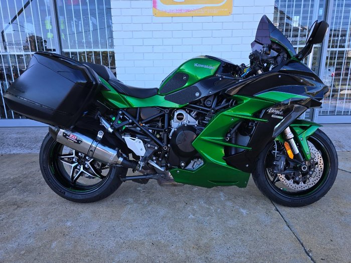 2018 Kawasaki H2 SX SE Green