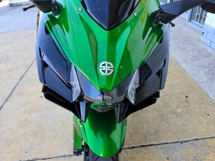 2018 Kawasaki H2 SX SE Green