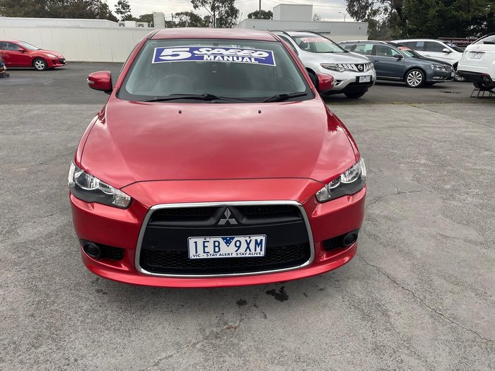 2015 Mitsubishi Lancer ES Sport CJ MY15 Red