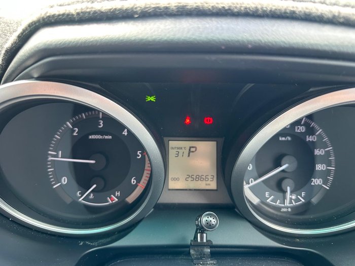 2014 Toyota Landcruiser Prado GXL KDJ150R MY14 4X4 Dual Range Glacier White