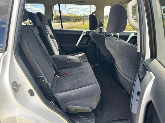 2014 Toyota Landcruiser Prado GXL KDJ150R MY14 4X4 Dual Range Glacier White