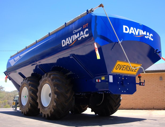 Davimac 35T Dual Axle Chaser Bin