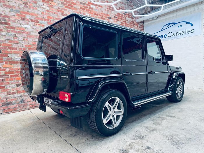 2012 Mercedes-Benz G-Class G55 AMG W463 MY11 AWD Black