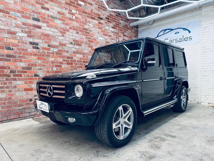 2012 Mercedes-Benz G-Class G55 AMG W463 MY11 AWD Black
