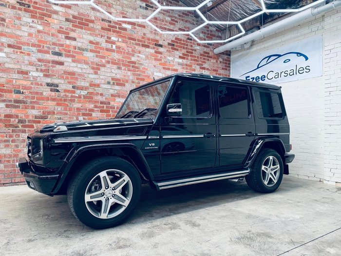 2012 Mercedes-Benz G-Class G55 AMG W463 MY11 AWD Black