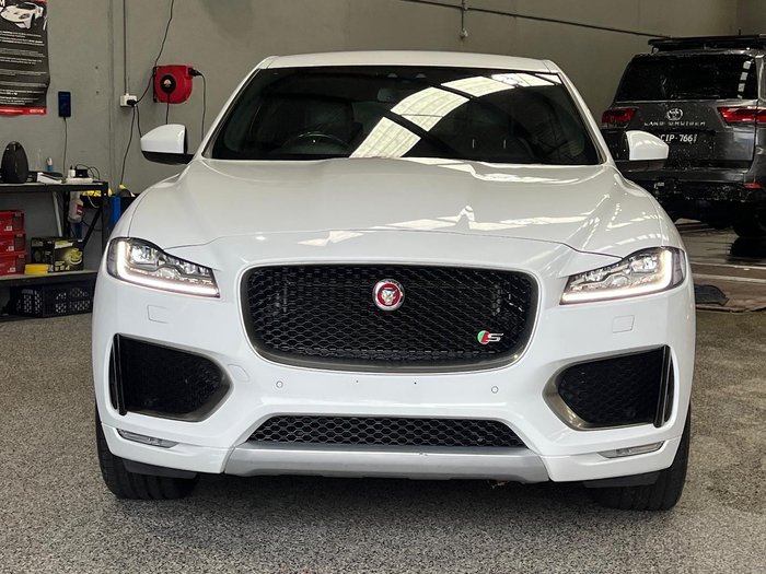 2016 Jaguar F-PACE 30d S X761 MY17 AWD Polaris White