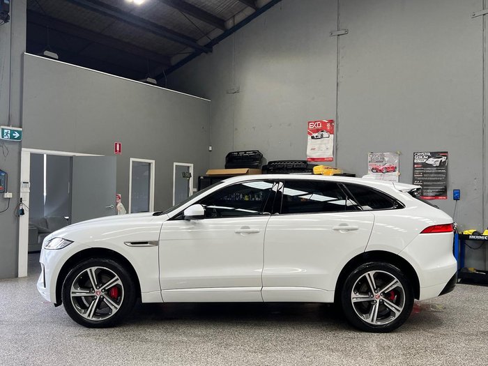 2016 Jaguar F-PACE 30d S X761 MY17 AWD Polaris White
