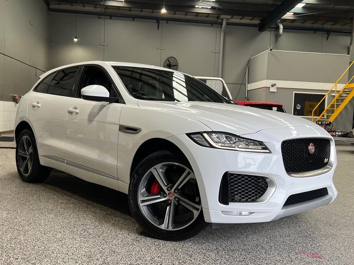 2016 Jaguar F-PACE 30d S X761 MY17 AWD Polaris White