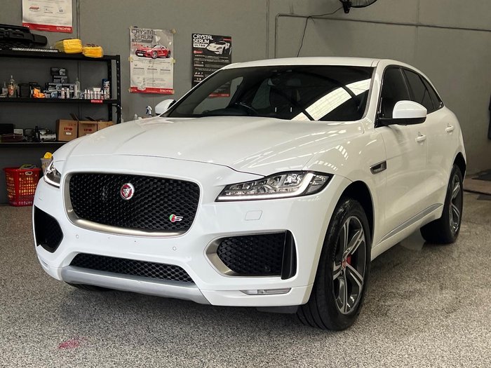 2016 Jaguar F-PACE 30d S X761 MY17 AWD Polaris White
