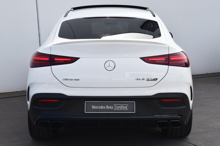 2024 Mercedes-Benz GLE-Class GLE63 AMG S C167 Four Wheel Drive Polar White