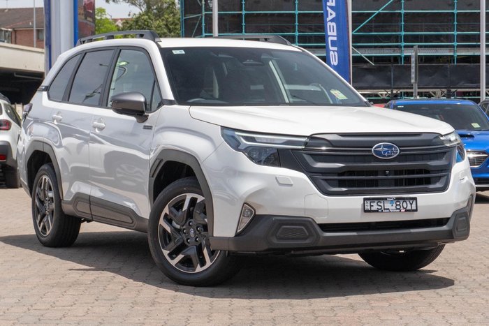 2025 Subaru Forester Hybrid S6 MY26 AWD Crystal White