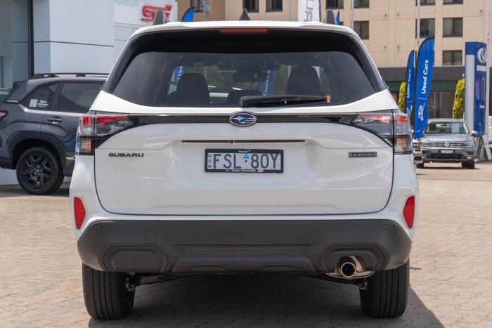 2025 Subaru Forester Hybrid S6 MY26 AWD Crystal White