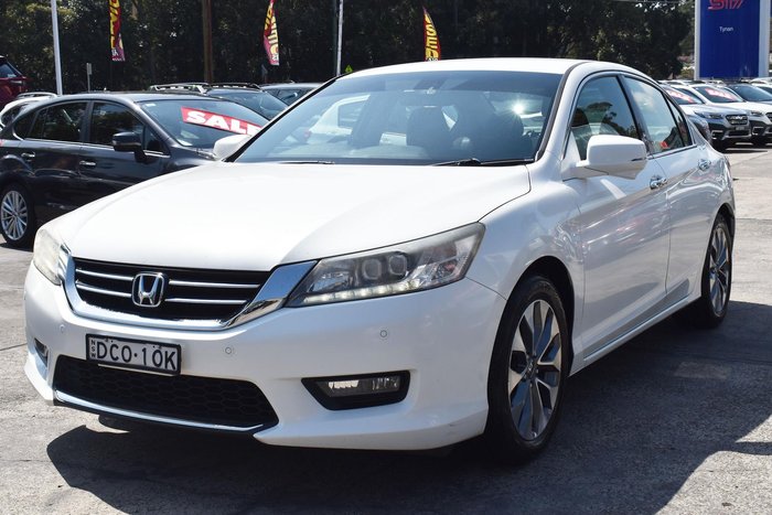 2015 Honda Accord VTi-S 9th Gen MY15 White Orchid