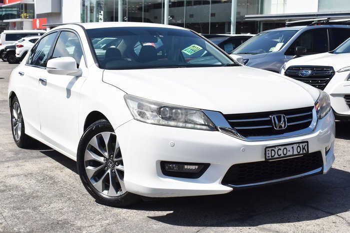 2015 Honda Accord VTi-S 9th Gen MY15 White Orchid