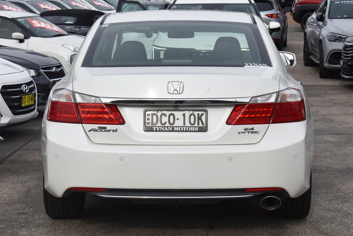 2015 Honda Accord VTi-S 9th Gen MY15 White Orchid
