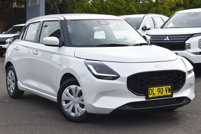 2024 Suzuki Swift Hybrid UZ Pure White