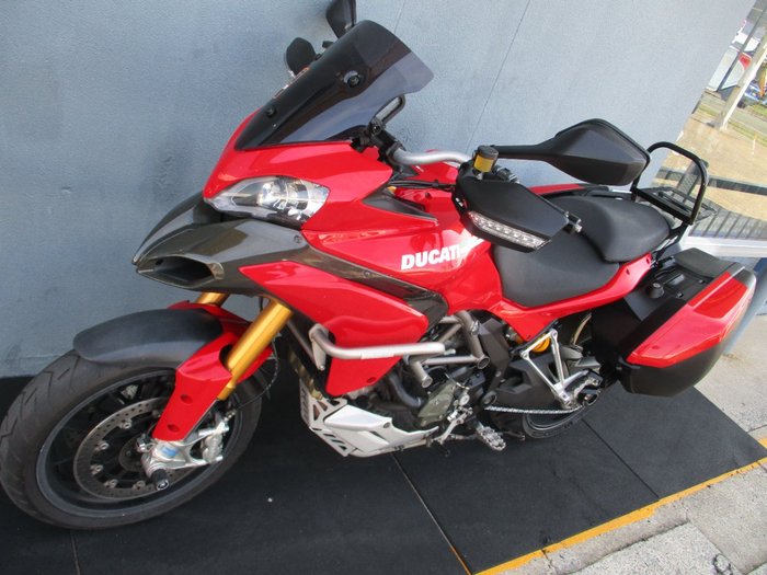 2010 DUCATI MULTISTRADA S TOURING RED